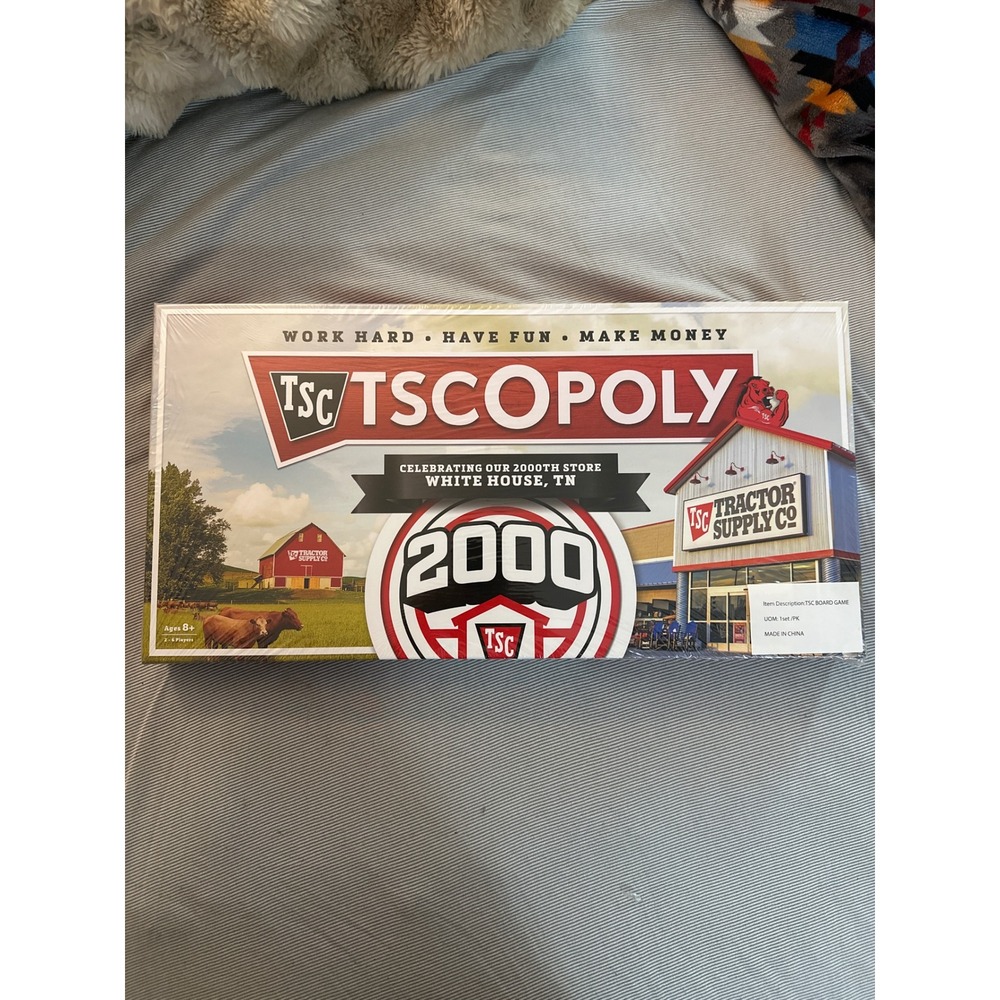 TSCOPOLY‎ Tractor Supply Co Board Game Celebrating 2000th Store White House TN